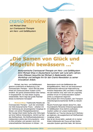 Aktuelles CSVD MichaelSheaInterview