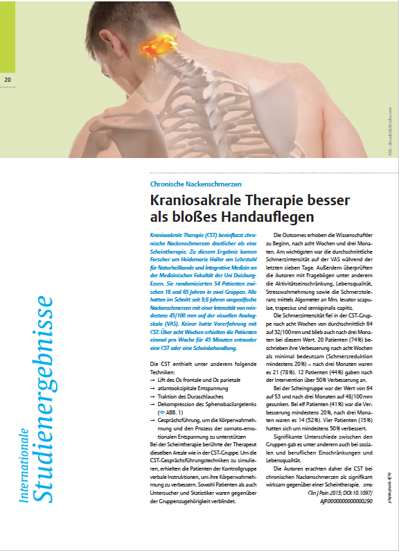 Aktuelles PhysioPraxis Interview 2015