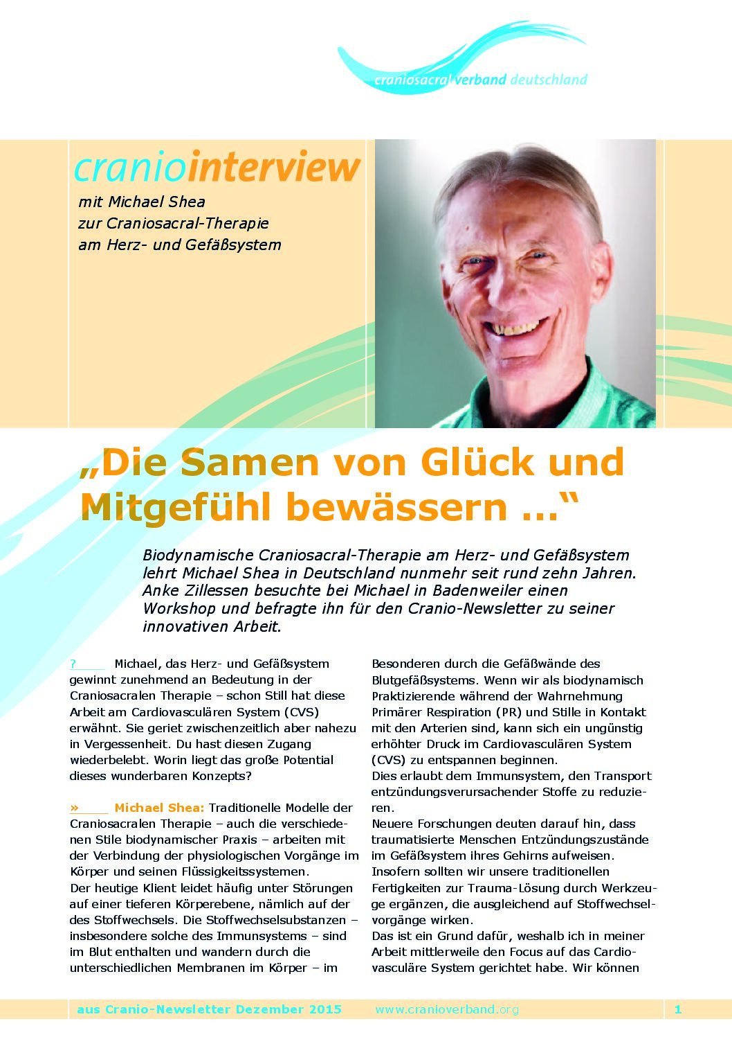 Aktuelles-CSVD-MichaelSheaInterview