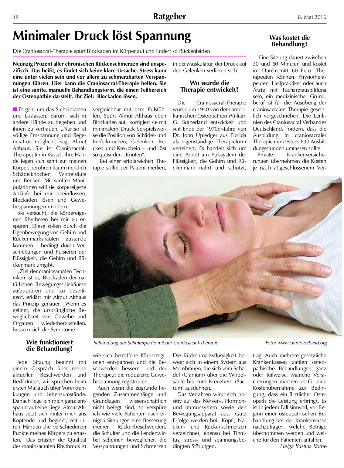 Aktuelles-Ratgeber-Cranio Aktuelles Sanft heilen mit CST
