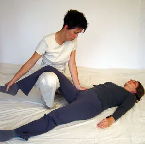 praxis althaus Shiatsu auf Matte